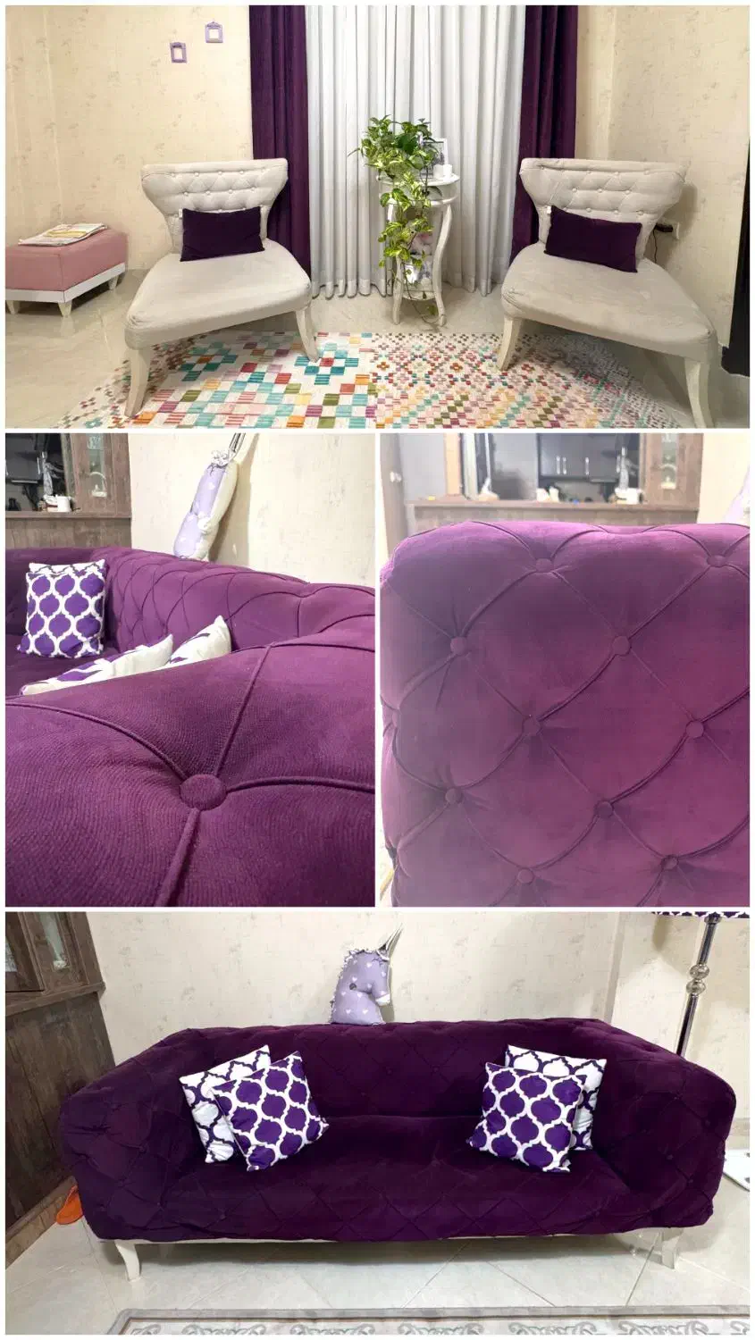 مبلمان راحت|مبلمان خانگی و میز عسلی|رشت, کوی حسینی|دیوار