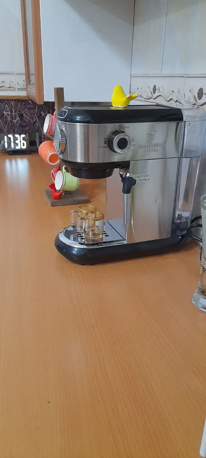 قهوه ساز مباشی ۲۰ بار در حد نو|سماور، چای‌ساز، قهوه‌ساز|زاهدان, |دیوار