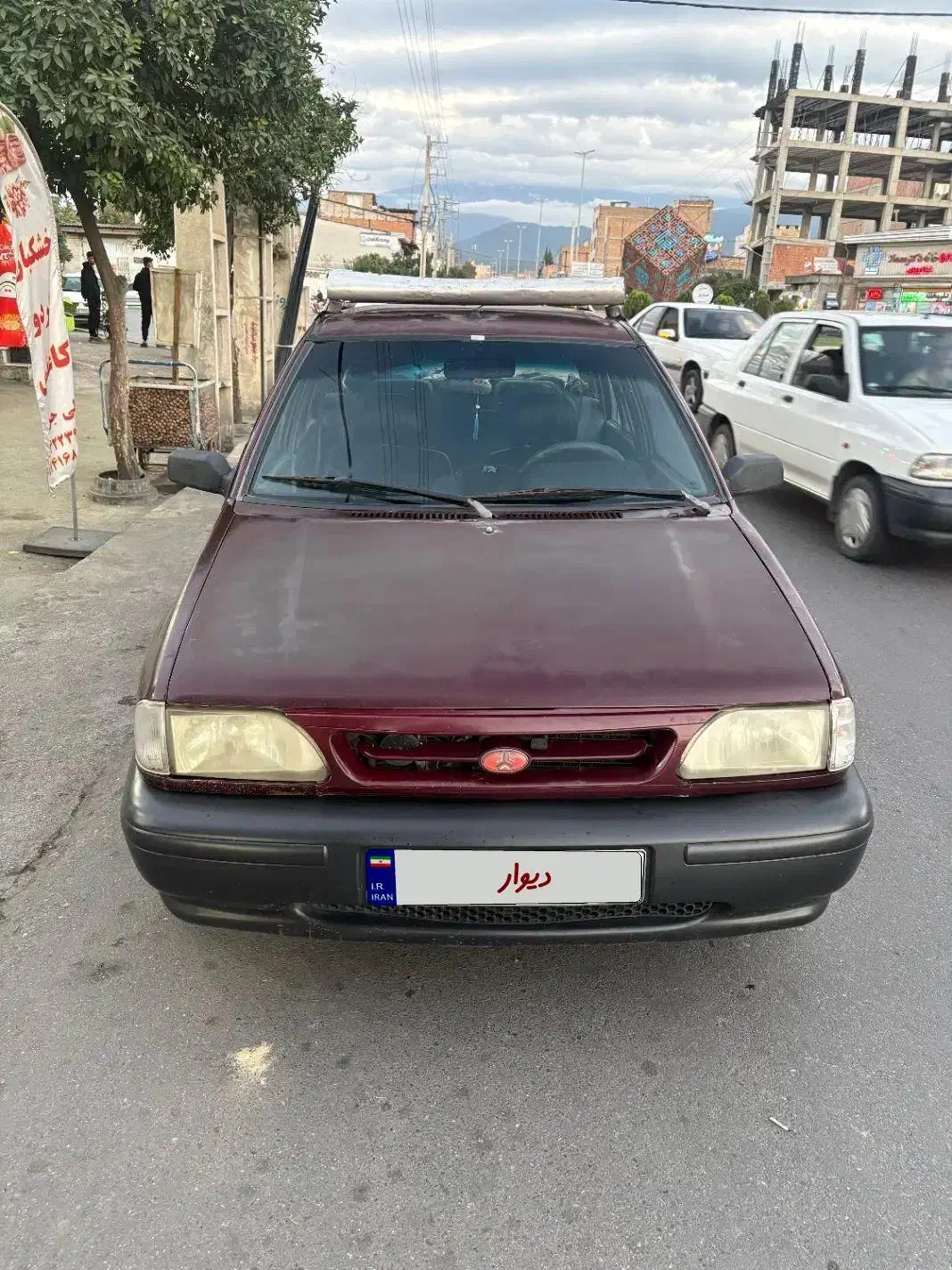 پراید زرشکی بی رنگ مدل ۱۳۸۹|خودرو سواری و وانت|گرگان, |دیوار