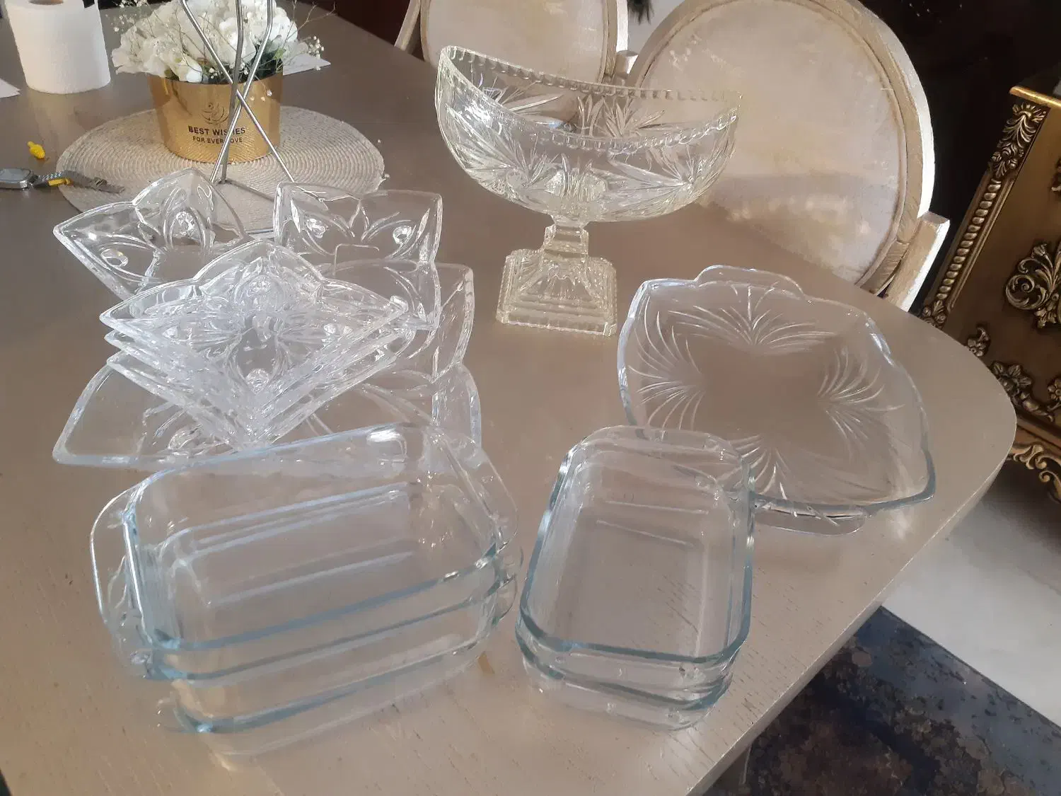 لوازم کریستال|ظروف سرو و پذیرایی|مشهد, خرمشهر|دیوار