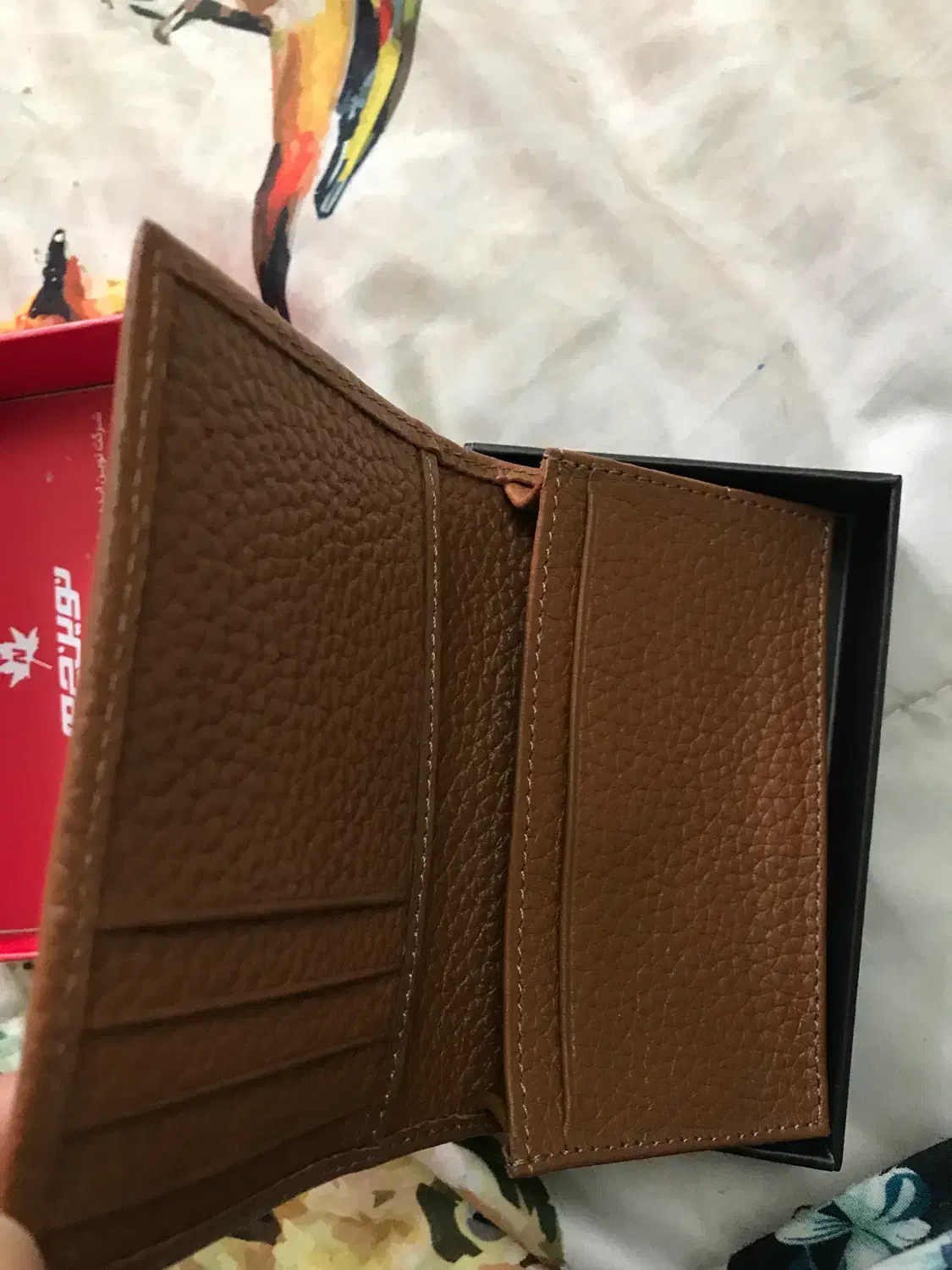 جا کارتی نوین چرم نو باجعبه مخصوص هدیه روزمادر پدر|کیف، کفش، کمربند|تهران, افسریه جنوبی|دیوار