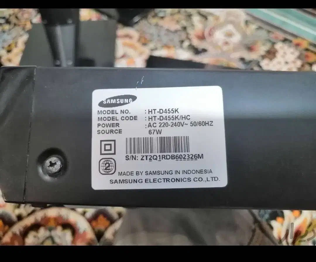 سینمای خانواده samsung|سیستم صوتی خانگی|شیراز, شهرک فرهنگیان|دیوار