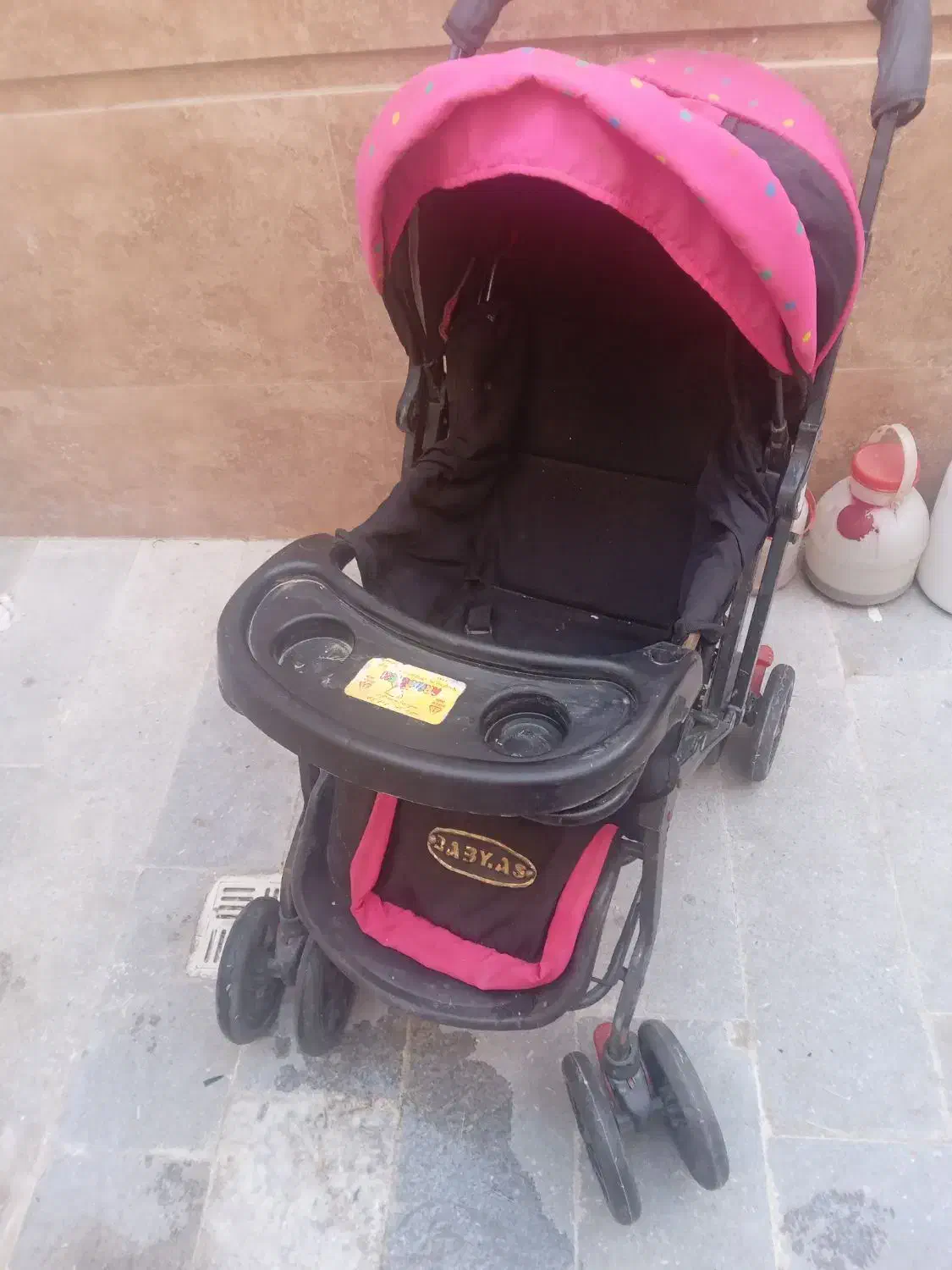 کالسکه دخترانه در حد نو|کالسکه و لوازم جانبی|چناران, |دیوار