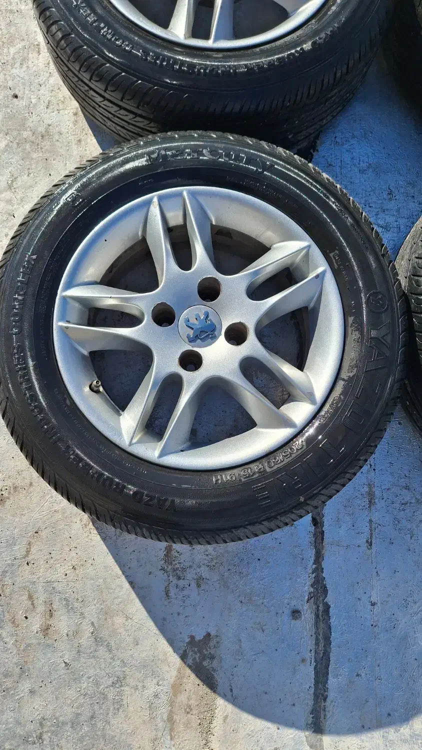 رینگ پنج پر دوبل با لاستیک 205|قطعات یدکی و لوازم جانبی|قزوین, |دیوار