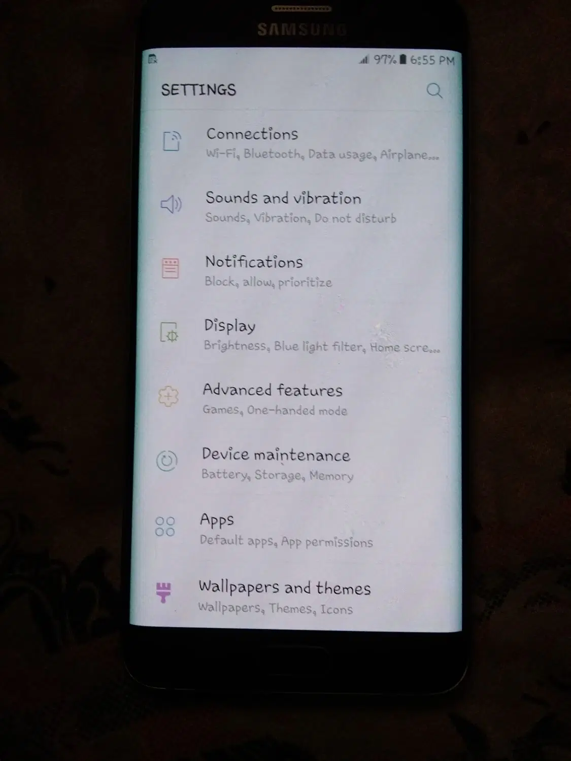 گوشی سامسونگ s6 edge plus|موبایل|تهران, خانی آباد نو شمالی|دیوار