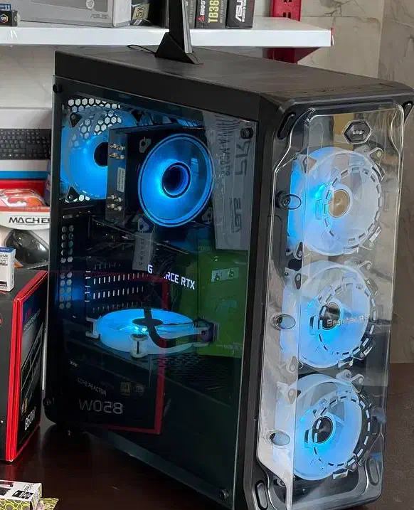 کیس گیمینگ x آخرین نسل CPU و 5060|رایانه رومیزی|تهران, جمهوری|دیوار