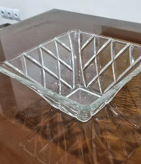 کاسه کریستال همراه درب|ظروف سرو و پذیرایی|دزفول, |دیوار