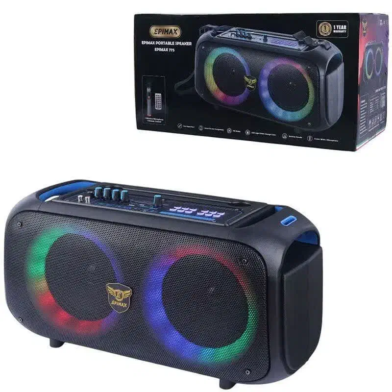 اسپیکر بلوتوثی مدل Epimax775|پخش‌کننده همراه|تبریز, |دیوار