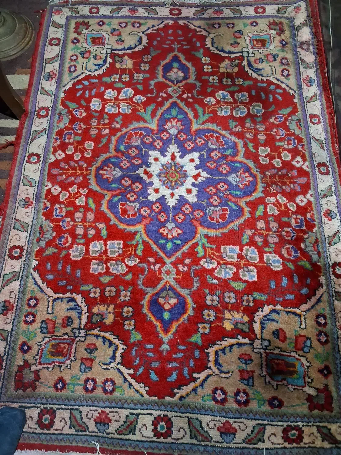 قالیچه دستبافت قدیمی|فرش|لاهیجان, کوی آزادگان|دیوار