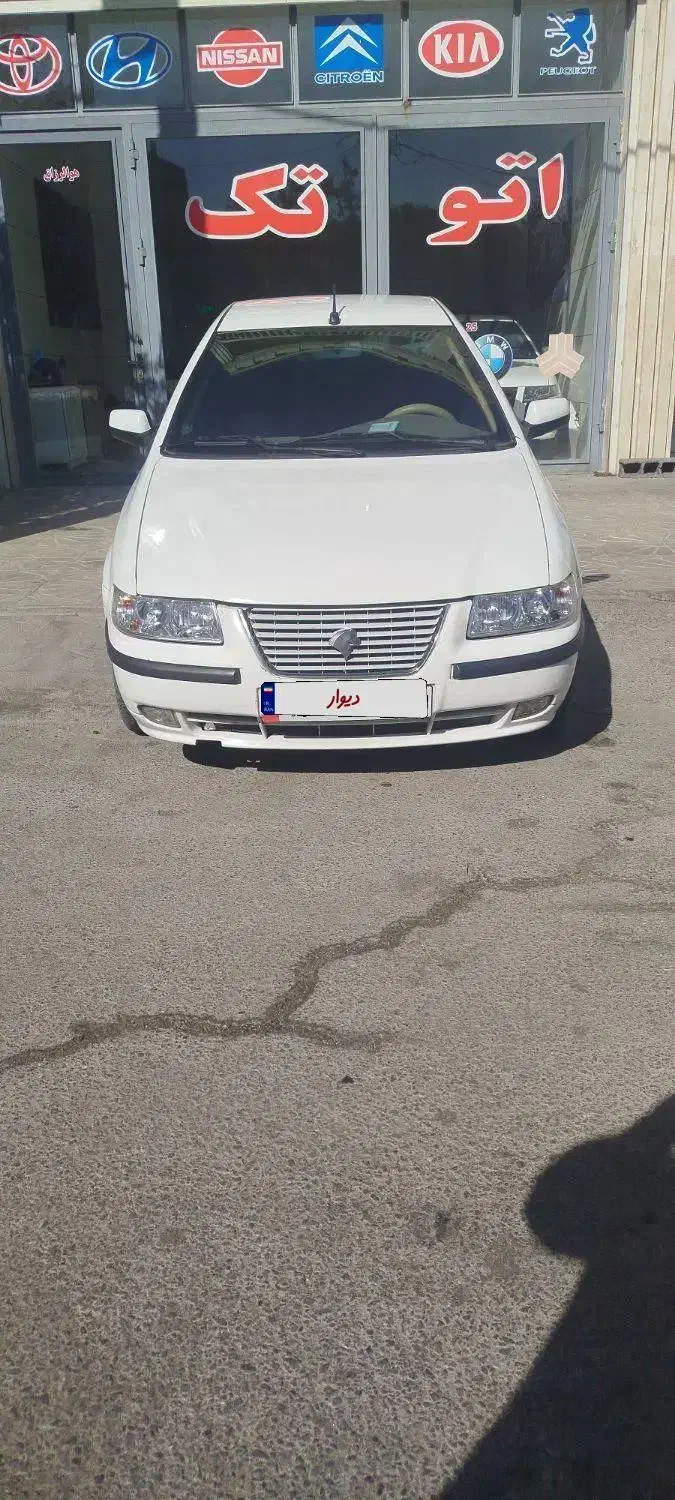 سمند lx EF7 دوگانه کارخانه|خودرو سواری و وانت|قروه, |دیوار