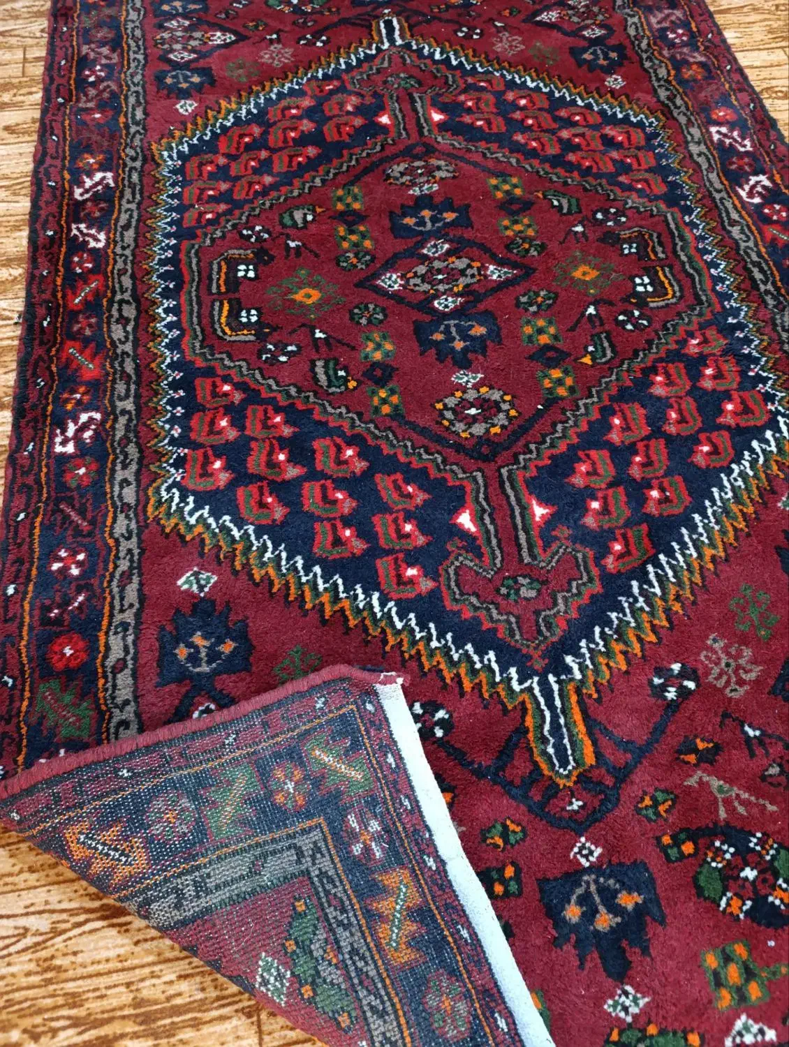 قالی دستبافت سه متری زنجان 130در 215|فرش|تهران, سید خندان (جلفا)|دیوار