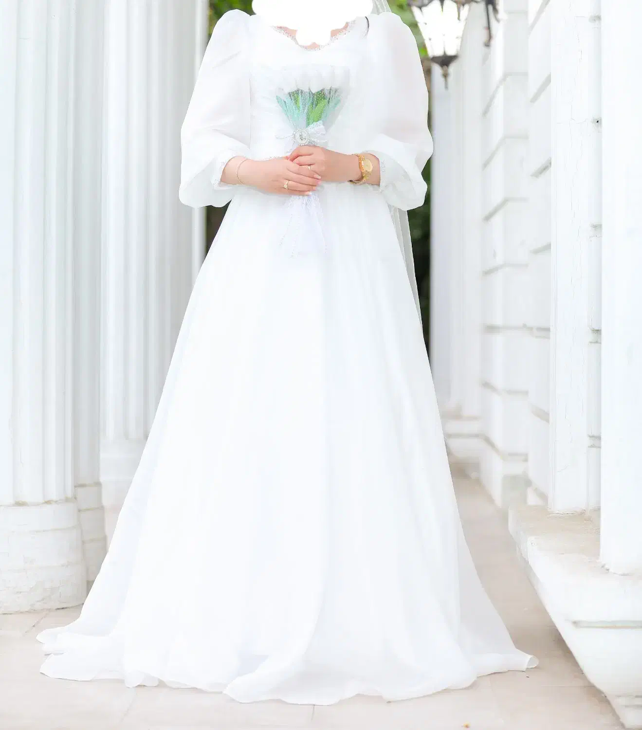 لباس عروسی مزون دوزتا سایز 44|لباس|ری, شهرری|دیوار