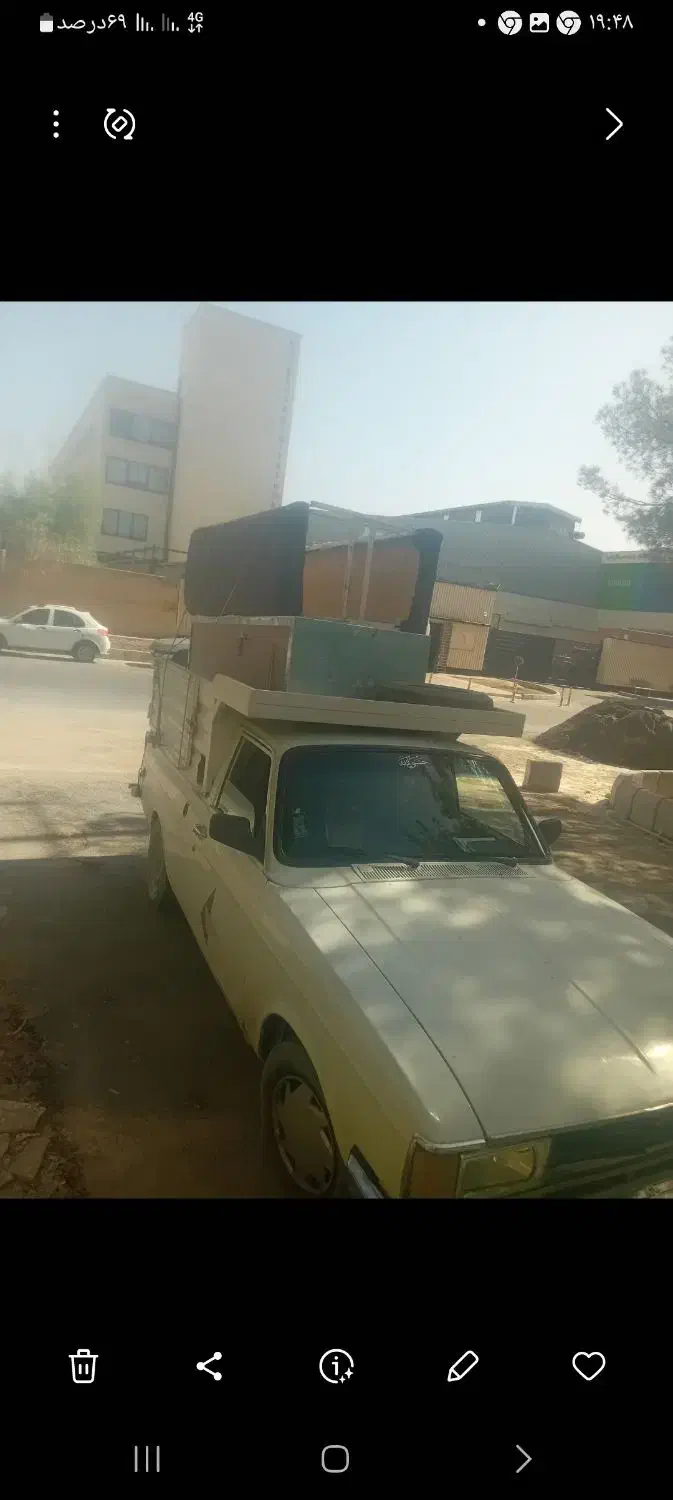 پیکان وانت CNG، مدل ۱۳۸۵ سالم خانگی بی رنگ|خودرو سواری و وانت|شاهین‌شهر, گرگاب|دیوار