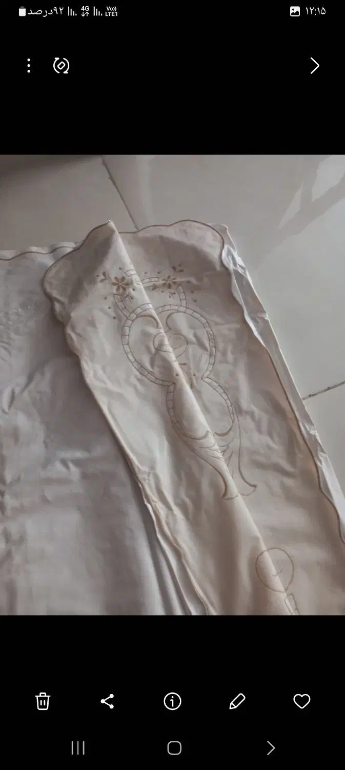 سفره ورومیز غذا خوری بزرگ وجنس عالی  وخوش رنگ|سفره، حوله، دستمال آشپزخانه|همدان, |دیوار