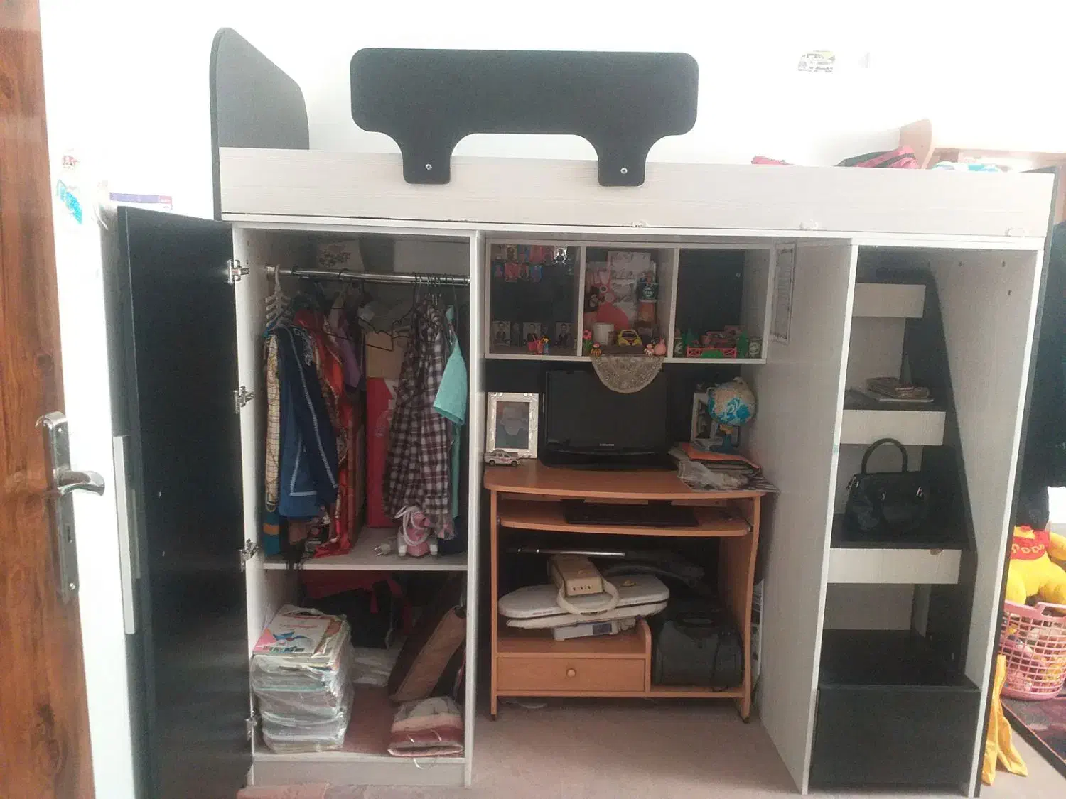 تخت خواب کودک و نوجوان|تخت و سرویس خواب|شاهرود, |دیوار