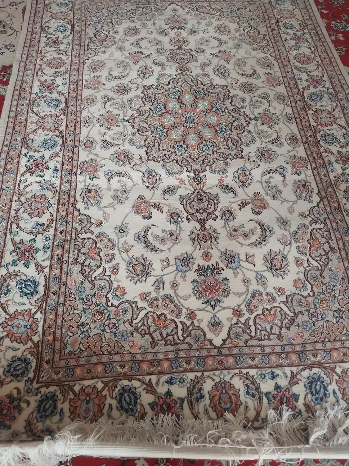 فرش دست بافت|فرش|اصفهان, دهنو|دیوار