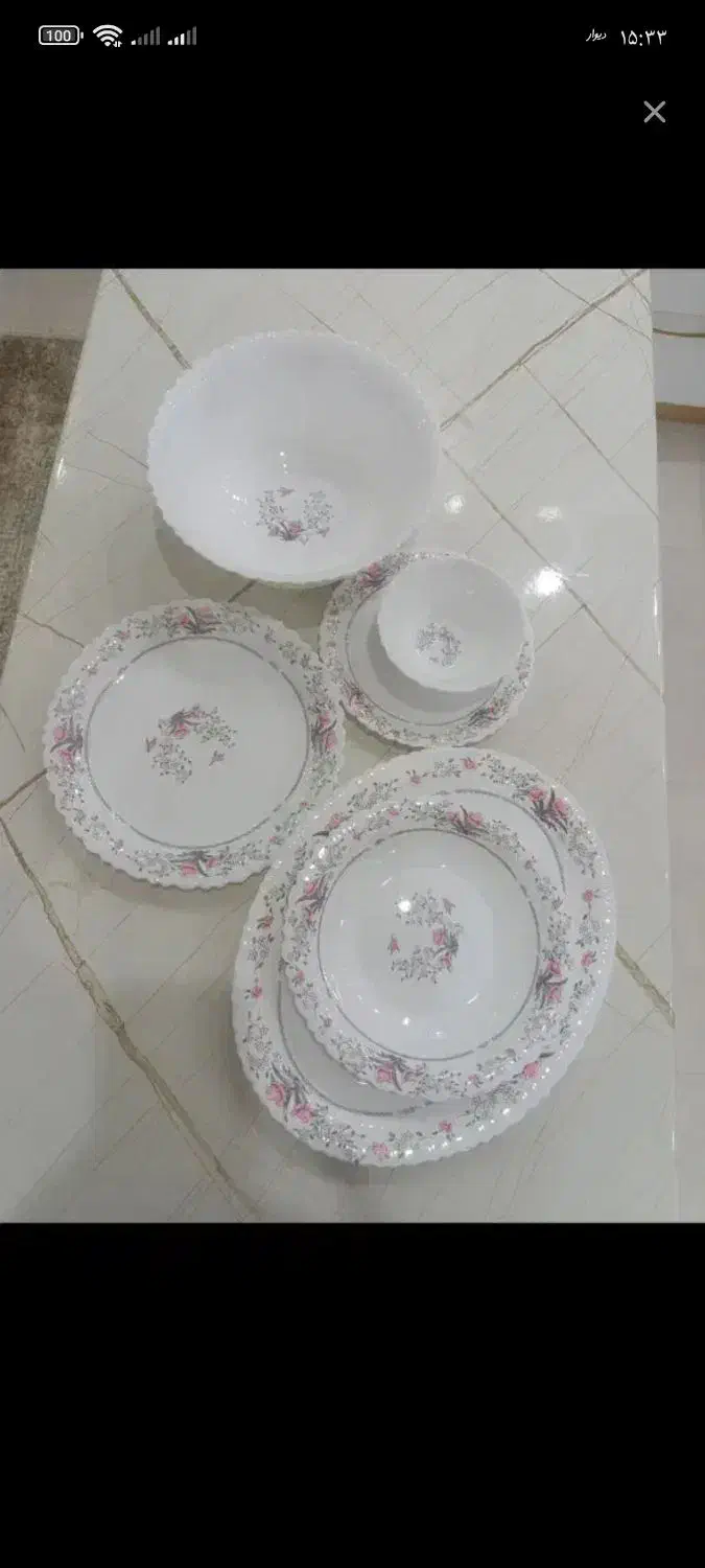 سرویس|ظروف سرو و پذیرایی|شیراز, گویم|دیوار