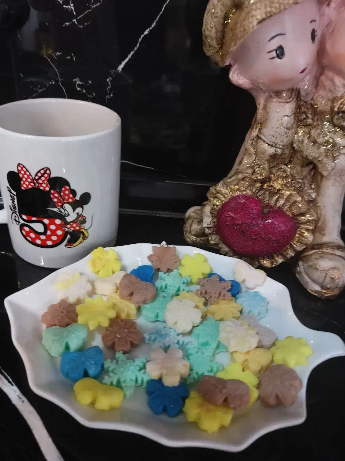 ابنبات چوبی وشکلات ابنباتی و قند تزئینی|خوردنی و آشامیدنی|قم, باغ کرباسی|دیوار