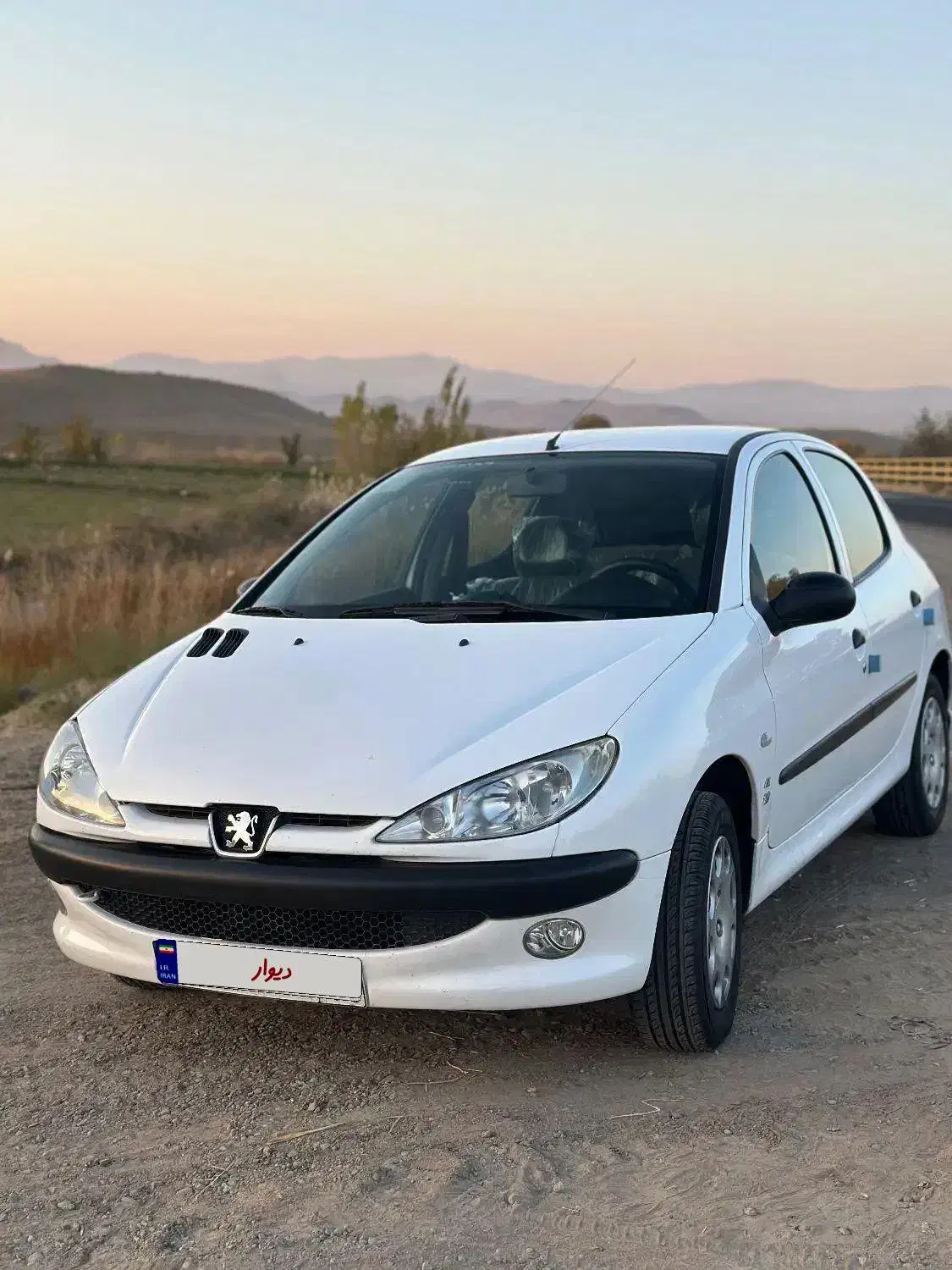 206مدل1400  تیپ ۳ بی رنگ|خودرو سواری و وانت|رشت, آزادگان|دیوار