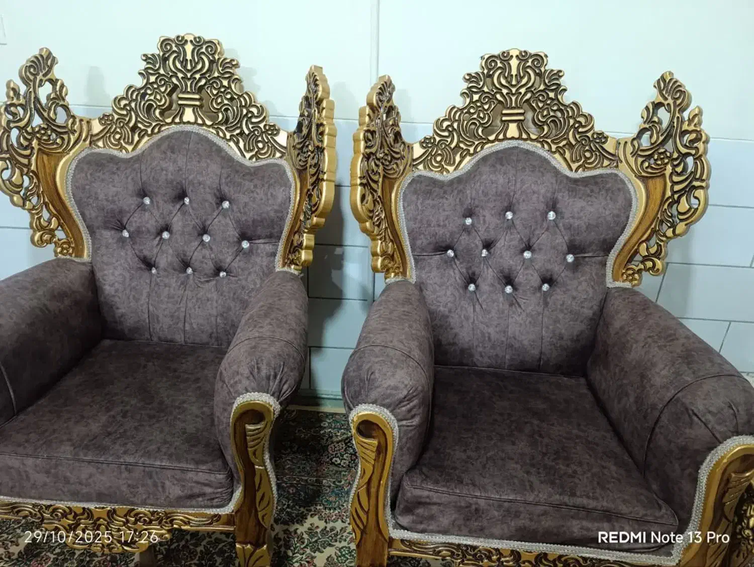 مبل تاج دار|مبلمان خانگی و میز عسلی|کرمان, |دیوار