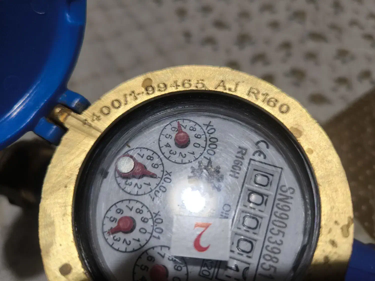 کنتور آب پلمپ بدون هیچ استفاده ای|مصالح و تجهیزات ساختمان|ساری, |دیوار