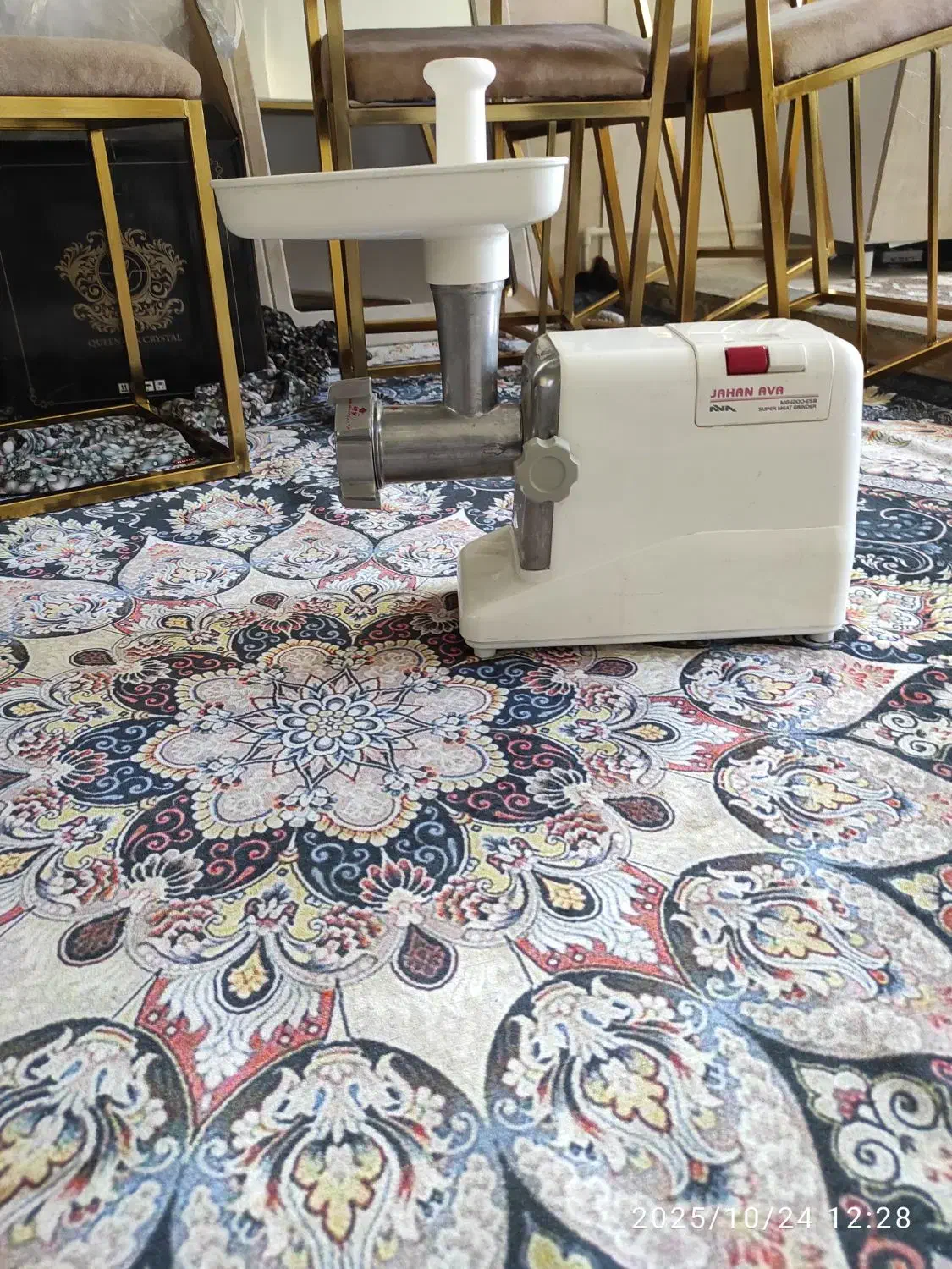 چرخ گوشت در حد نو|خردکن، آسیاب، غذاساز|خرمدره, |دیوار