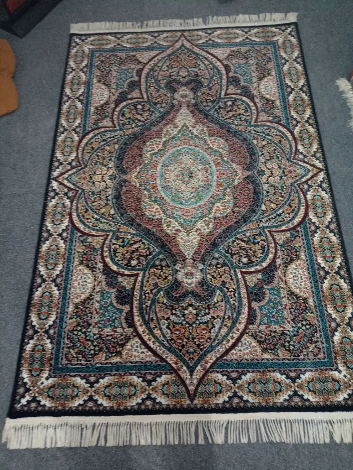 فرش ماشینی سورمه ای برای اشپزخانه|فرش|اراک, |دیوار