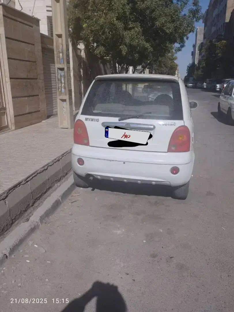 ماشین mvm110 مدل 87سیلندر3|خودرو سواری و وانت|گلستان (تهران), |دیوار
