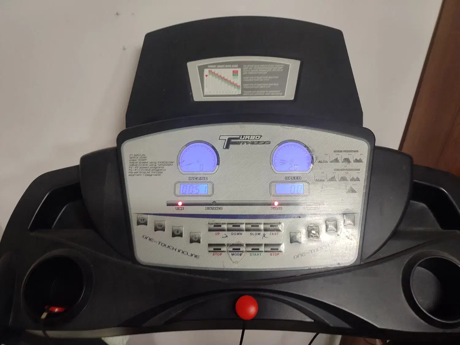 تردمیل توربو فیتنس 200|تجهیزات ورزشی|لاهیجان, خمیر کلایه|دیوار