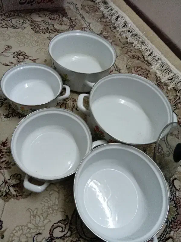 سرویس قابلمه لعابی|ظروف پخت‌وپز|گرگان, |دیوار