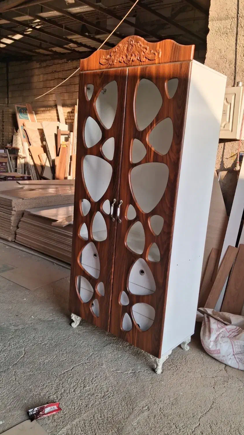 کمد لباس ۳ کشو در حد نو|جاکفشی، کمد، دراور|خرمدره, |دیوار