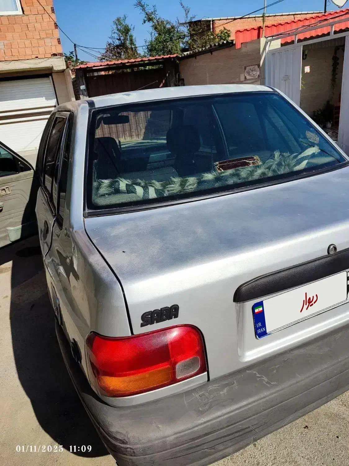 پراید نقره ای مدل ۸۶|خودرو سواری و وانت|قائم‌شهر, |دیوار