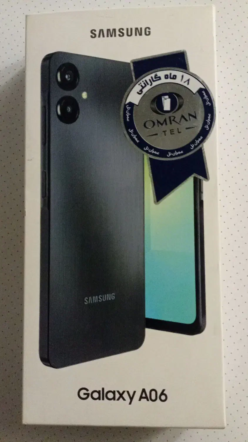 معاوضه سامسونگ a06 رم۱۲۸|موبایل|کرج, کرج نو|دیوار