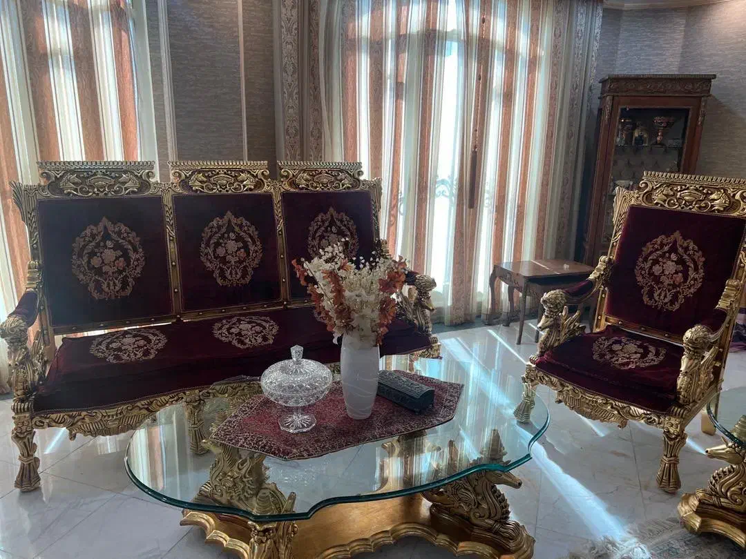 مبل پذیرایی سلطنتی|مبلمان خانگی و میز عسلی|تهران, اباذر|دیوار