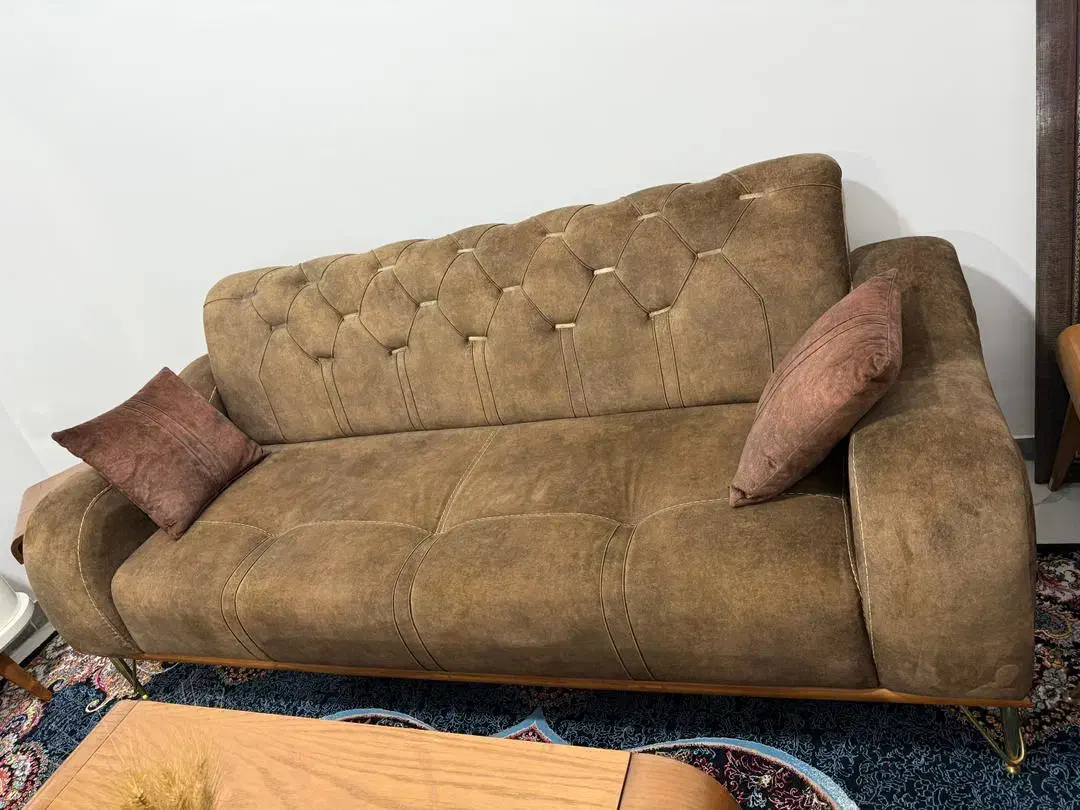 مبلمان در حد نو به دلیل مهاجرت زیر قیمت|مبلمان خانگی و میز عسلی|ساری, |دیوار