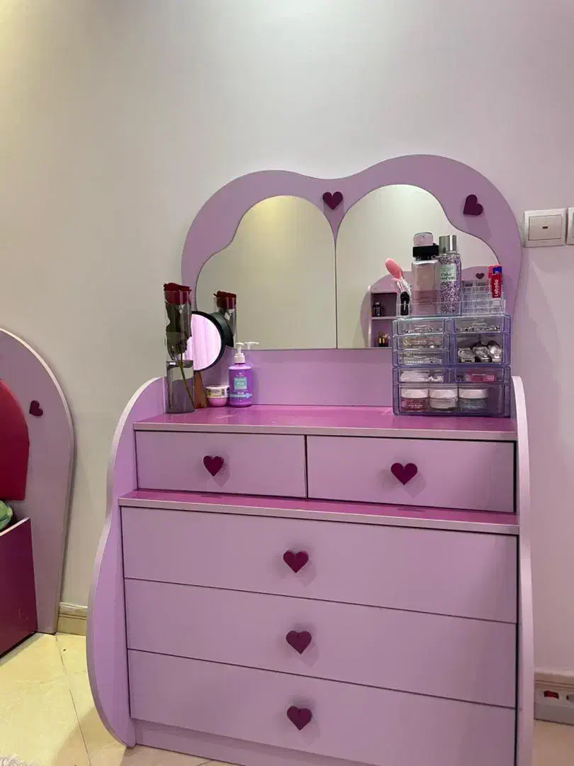 سرویس خواب کامل دخترانه تمیز و در حد|تخت و سرویس خواب|تهران, شادمان|دیوار