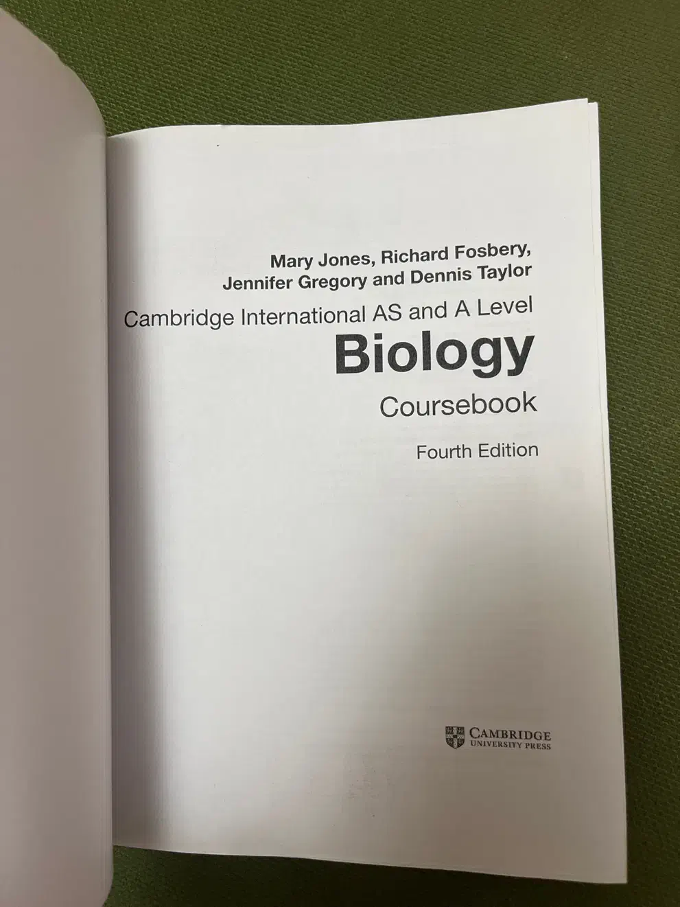 Cambridge international AS and A level Biology|کتاب و مجله آموزشی|رشت, دیلمان|دیوار