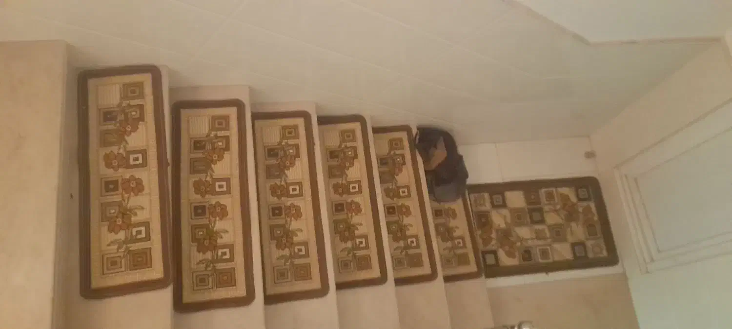 گلیم پله|گلیم، جاجیم، گبه|کاشان, مشکات|دیوار