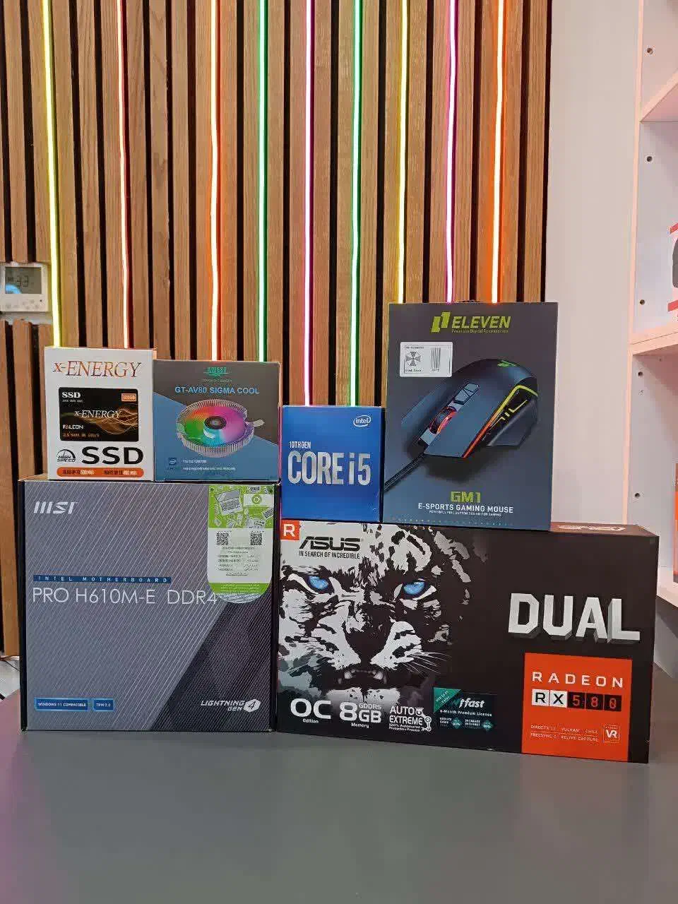 کیس گیمینگ نسل 12|رایانه رومیزی|مشهد, عامل|دیوار