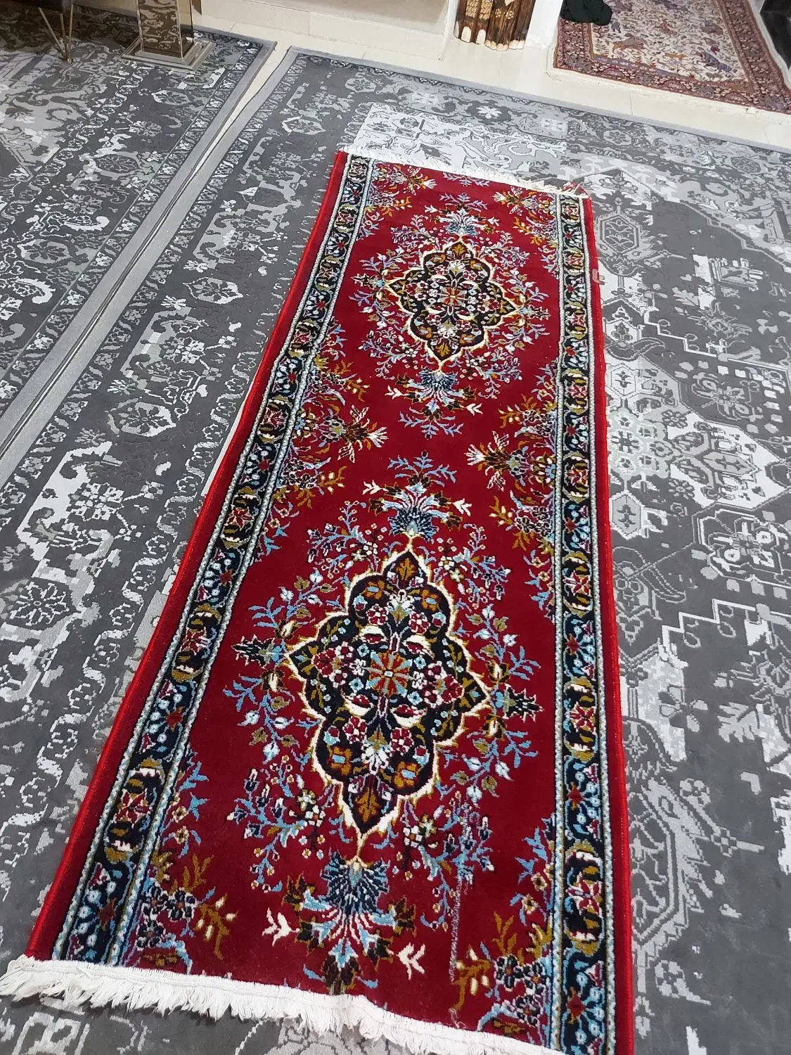 فرش کناره|فرش|کرمانشاه, |دیوار