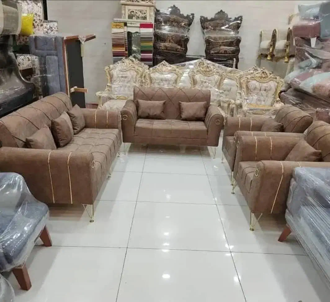 مبلمان راحتی ۷نفره  نیو اسکلت|مبلمان خانگی و میز عسلی|فشم, |دیوار