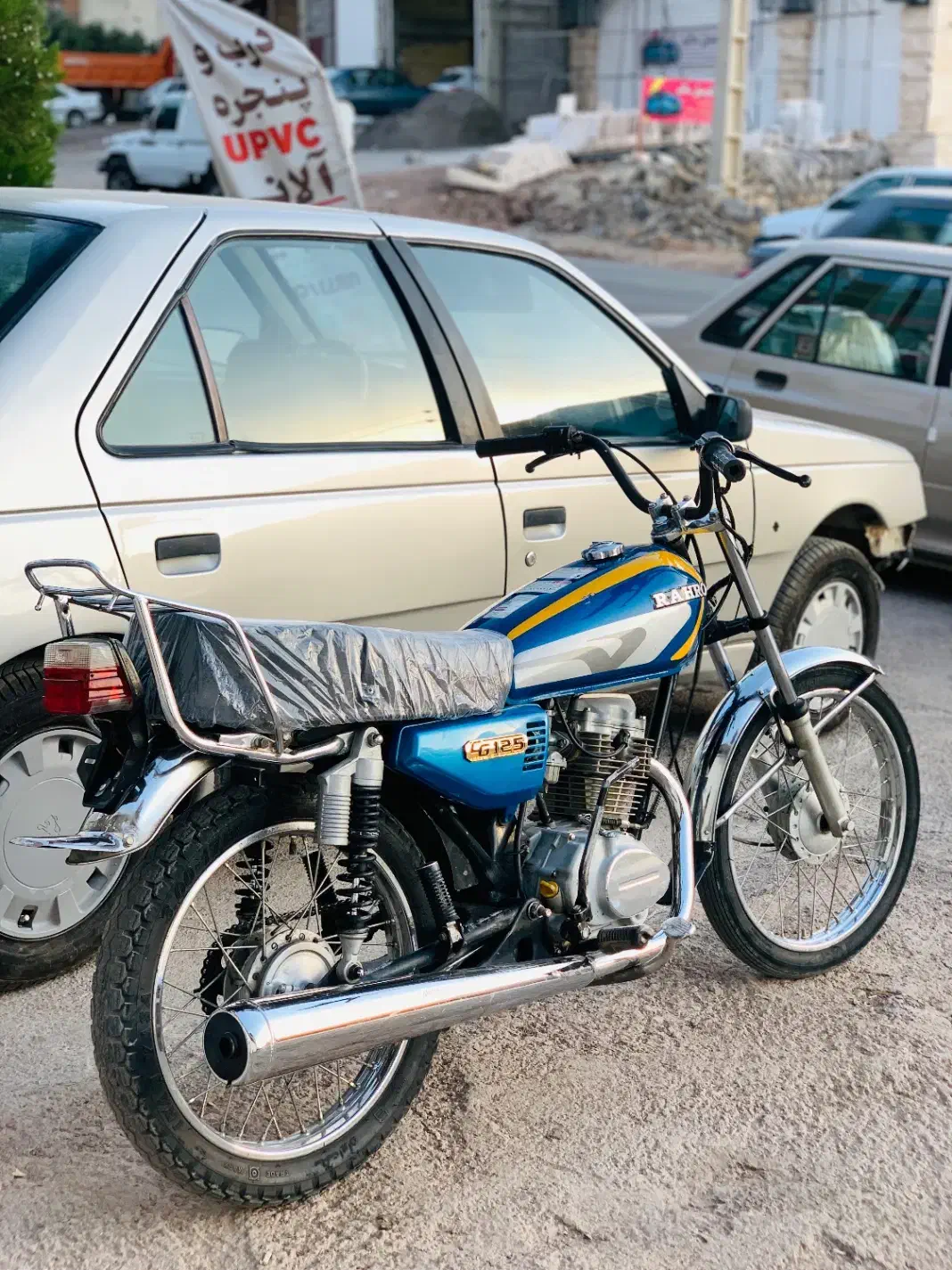 موتور مزایده شاباز ۹۴|موتورسیکلت|جوانرود, |دیوار