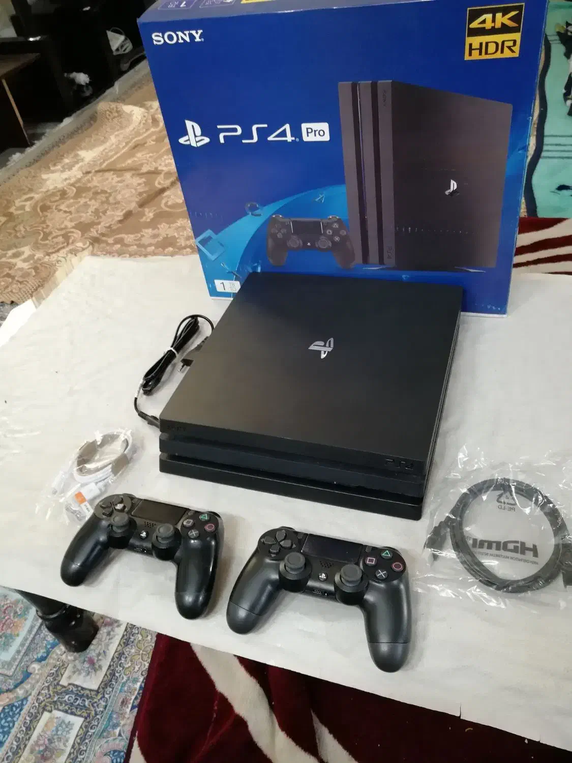 پلی۴ پرو یک ترا +کپیخور+ ps4 pro 1TB|کنسول، بازی ویدئویی و آنلاین|تهران, شهرک فردوس (حسینی)|دیوار