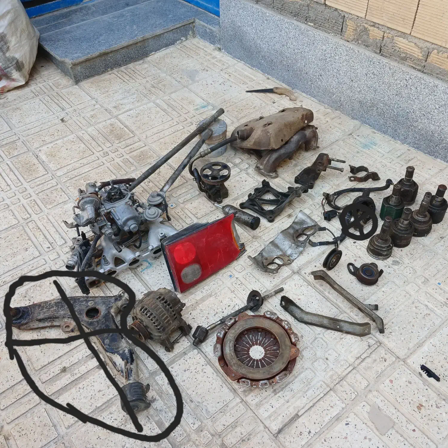 لوازم میتسوبیشی لنسر مدل۷۱|قطعات یدکی و لوازم جانبی|نهاوند, |دیوار