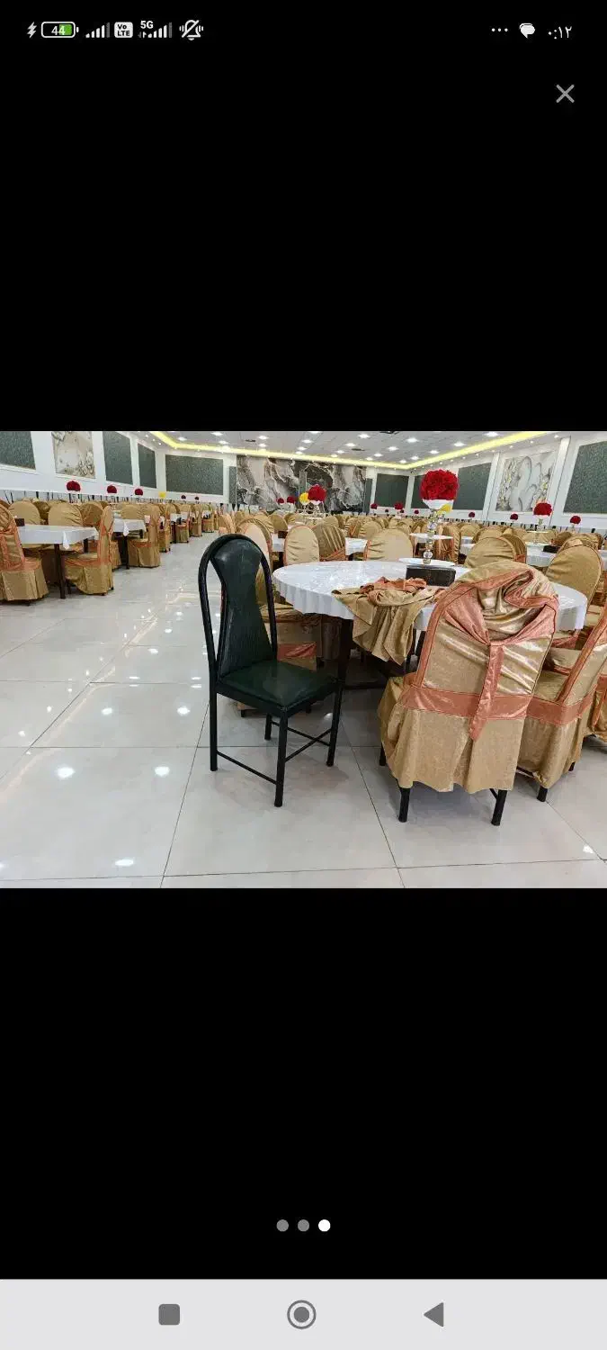 صندلی فلزی با روکش تعداد موجود|صندلی و نیمکت|نسیم‌شهر, |دیوار