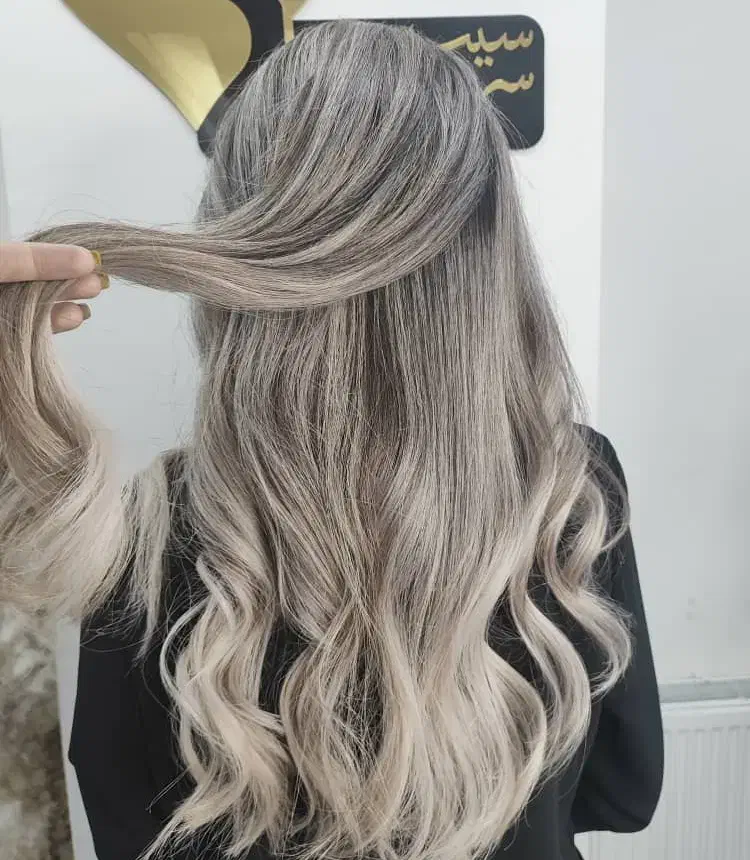 رنگ مو تخصصی بالیاژ،آمبره،هایلایت با قیمت مناسب|خدمات آرایشگری و زیبایی|قزوین, |دیوار