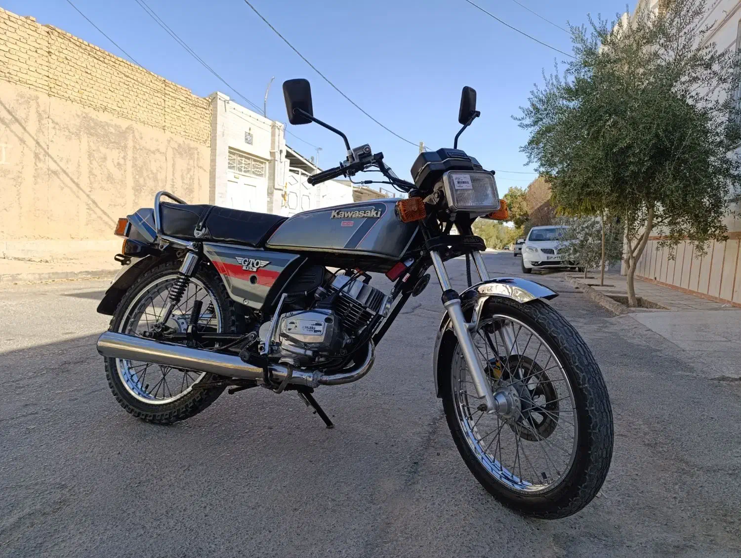 کاوازاکی GTO125درحد|موتورسیکلت|مهریز, |دیوار