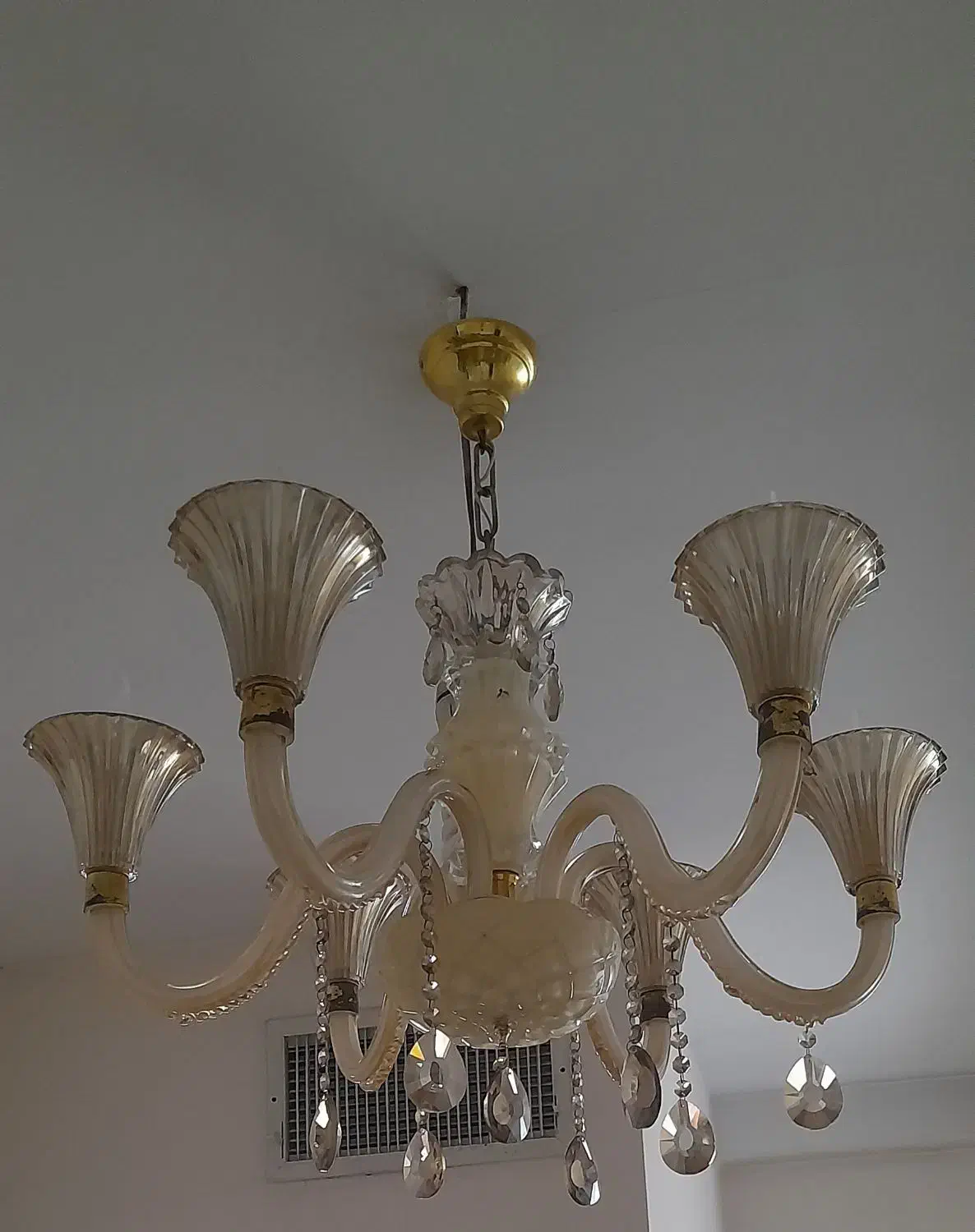 لوستر کریستالی|لوستر و چراغ آویز|شهریار, شهریار|دیوار