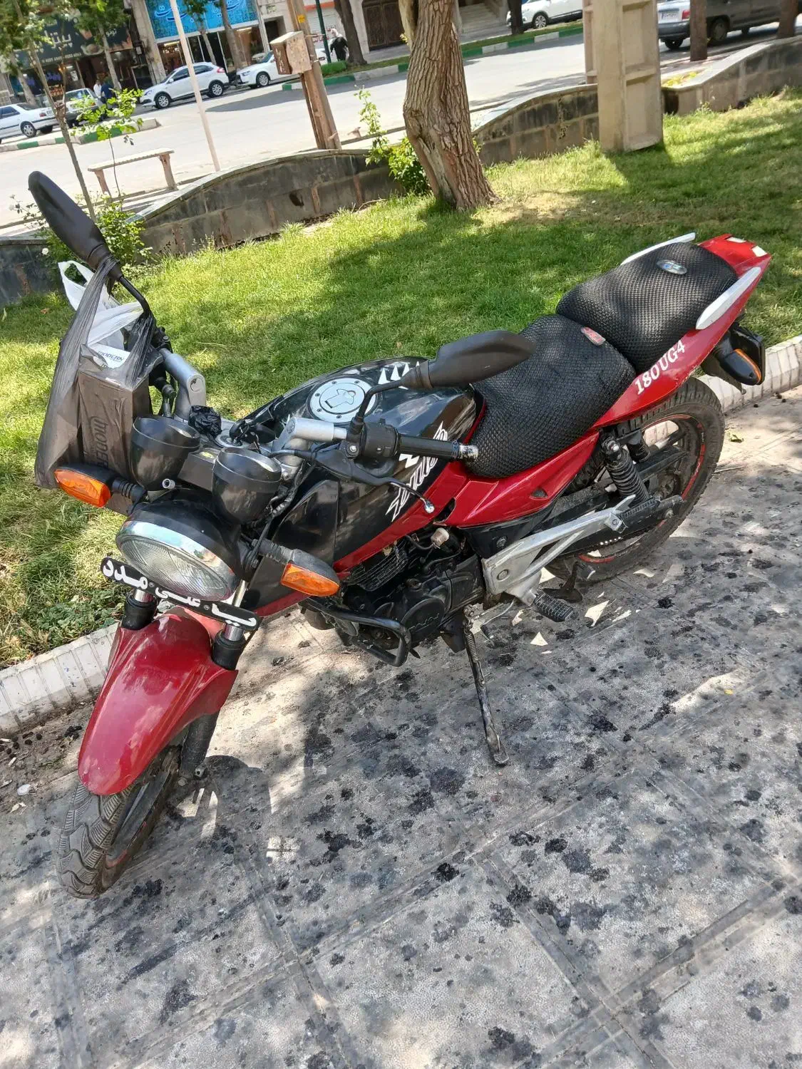 موتوتر پالس ۱۸۰ باجاج مزایده|موتورسیکلت|بروجرد, |دیوار