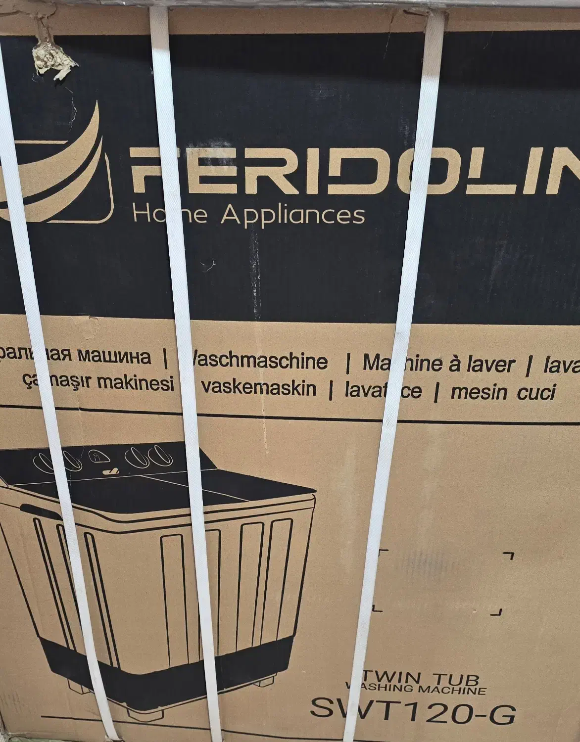 ماشین لباسشویی فریدولین ۱۲ کیلویی|ماشین لباسشویی و خشک‌کن لباس|شیراز, شهرک سراج‎|دیوار